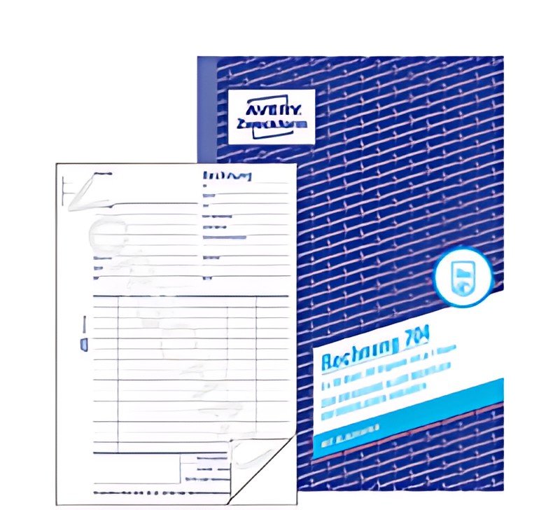 AVERY Zweckform formulaire "Facture", A5, 2 x 50 feuilles