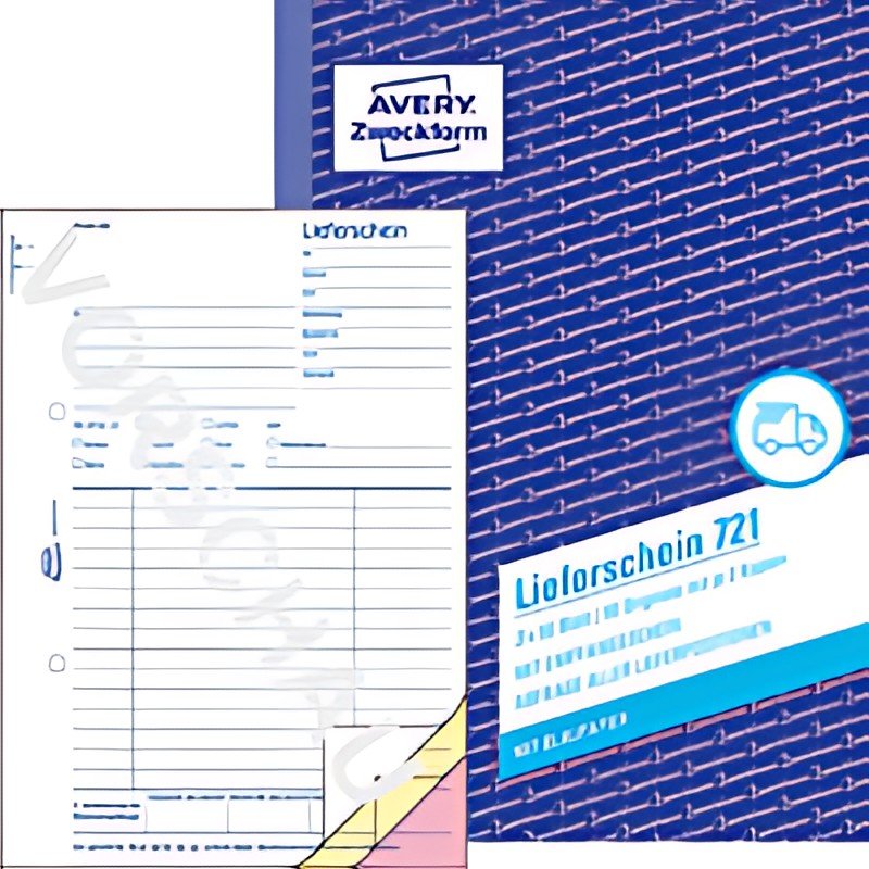 Carnet de formulaires AVERY Zweckform "Bon de livraison/réception", A5