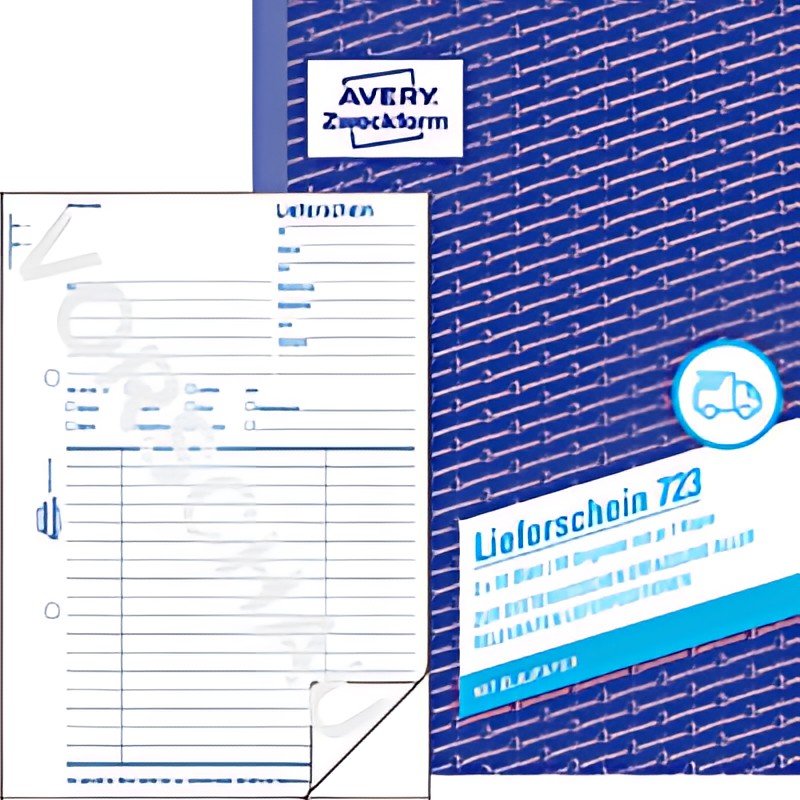 AVERY Zweckform formulaire livre "bon de livraison", 2 x 50 feuilles