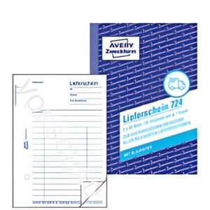 AVERY Zweckform formulaire livre "bon de livraison", 2 x 50 feuilles