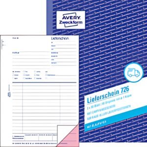 AVERY Zweckform Formularbuch "Liefer-/Empfangsschein", A5