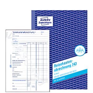 AVERY Zweckform Formularbuch "Reisekostenabrechnung", A5