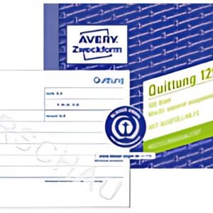 Carnet de formulaires AVERY Zweckform "Reçu avec preuve de TVA"