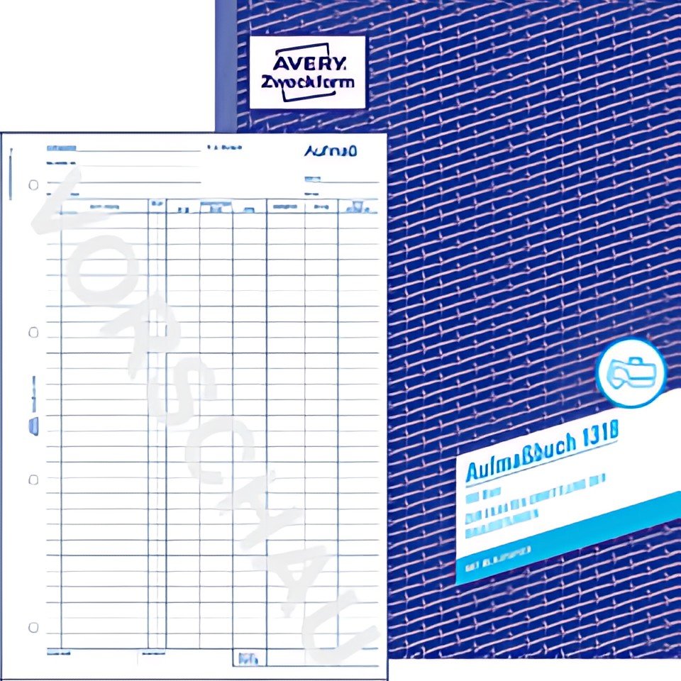 AVERY Zweckform formulaire livre « mesure », A4, 100 feuilles