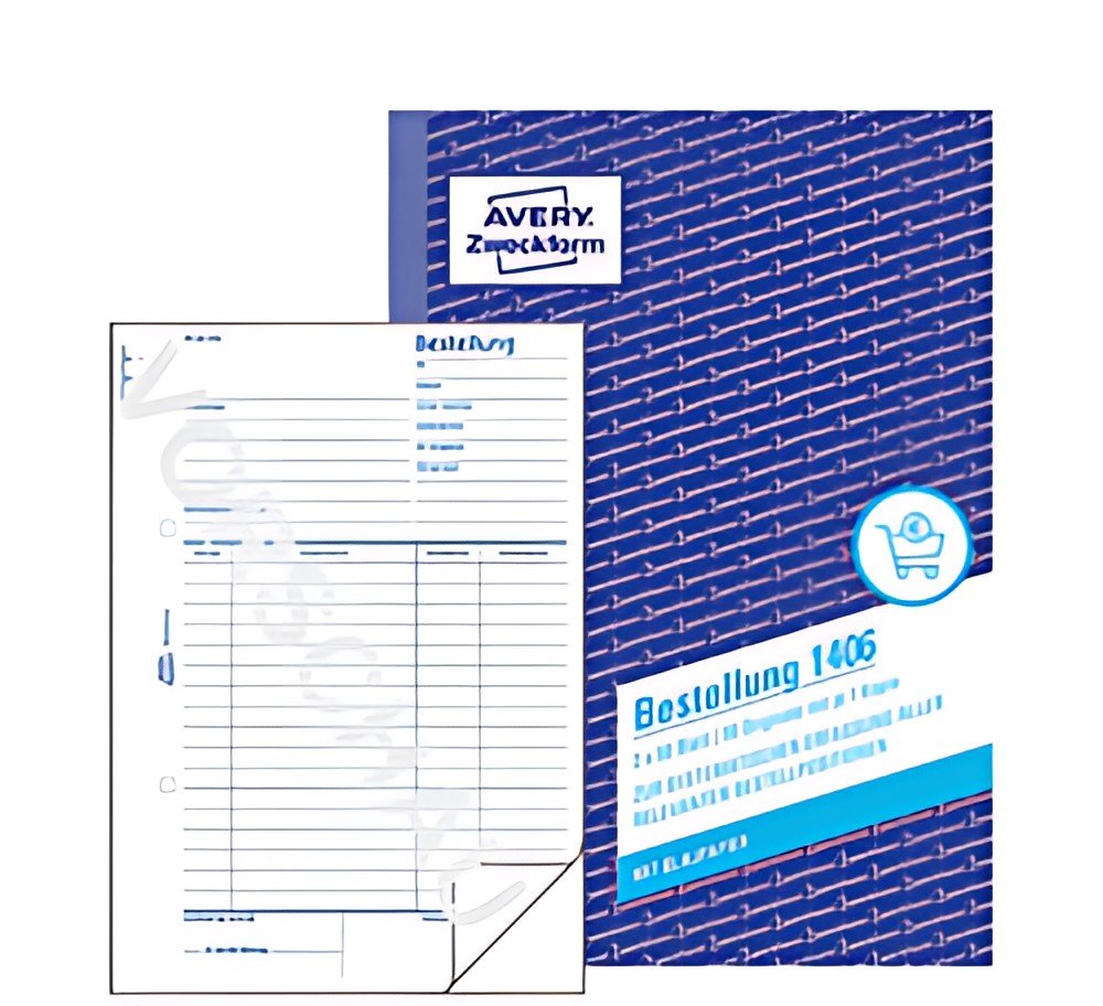 AVERY Zweckform formulaire "Commande", A5, 2 x 50 feuilles