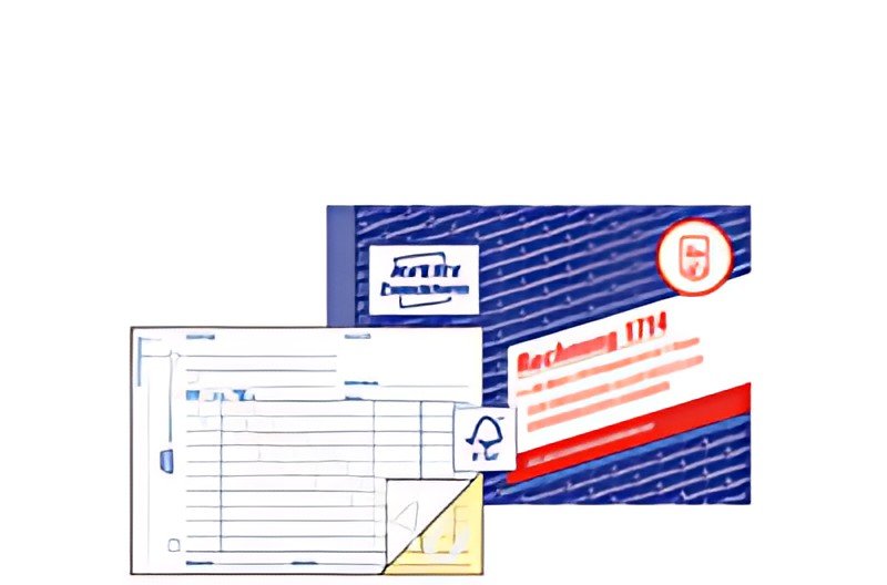 AVERY Zweckform Formularbuch "Rechnung", SD, 2 x 40 Blatt