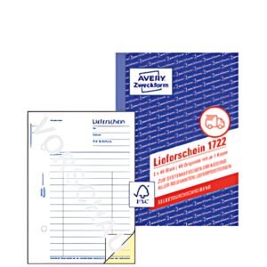 AVERY Zweckform Formularbuch "Lieferschein", SD, A6