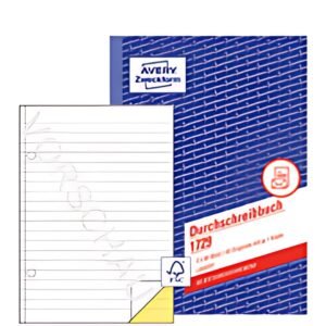 AVERY Zweckform Formularbuch "Durchschreibebuch", A5
