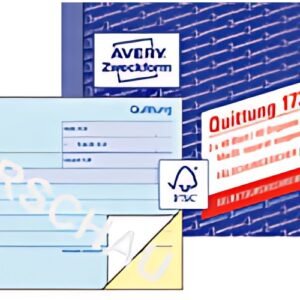 Carnet de formulaires AVERY Zweckform "Reçu avec TVA", SD