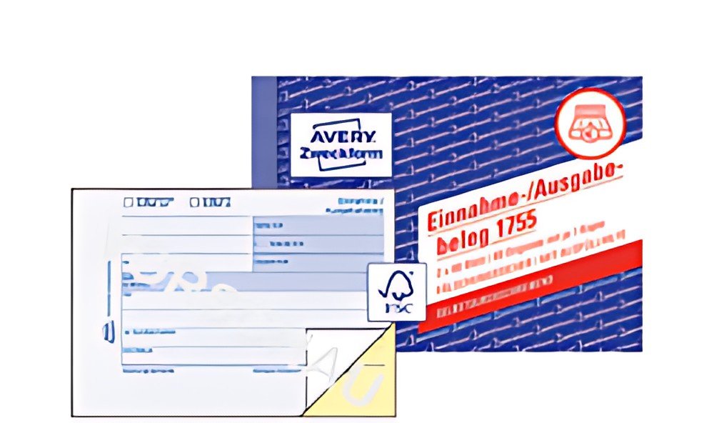 AVERY Zweckform Formularbuch "Einnahme-/Ausgabebeleg", SD