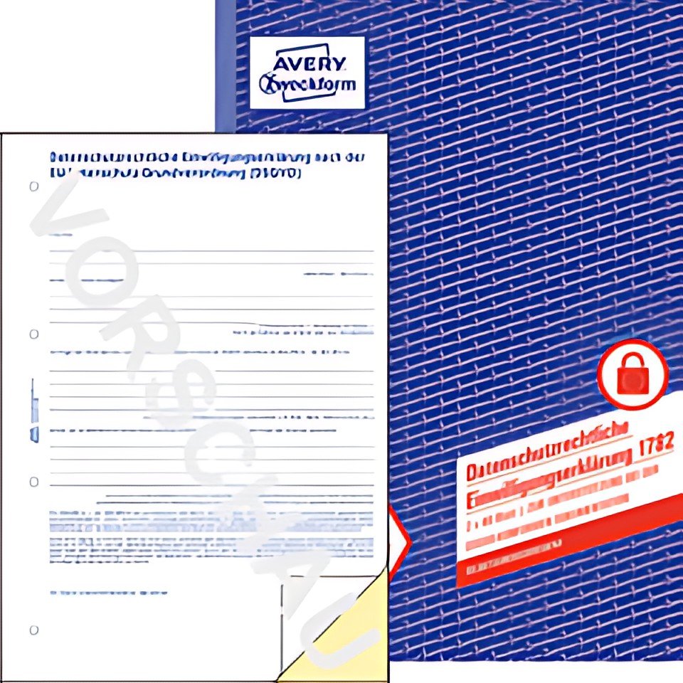 AVERY Zweckform Formularbuch Einwilligungserklärung DSGVO