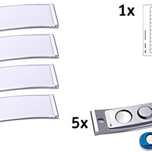 AVERY Zweckform Badge, 68 x 22 mm, set de 5, argent
