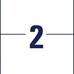 AVERY Zweckform Étiquette d'expédition, 210 x 148 mm, blanc