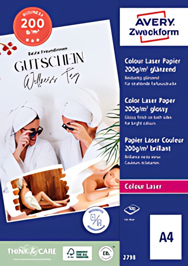 AVERY Zweckform Papier photo Premium Colour Laser, 200 g/m2