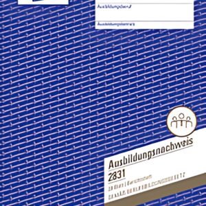 AVERY Zweckform Formularbuch "Ausbildungsnachweis", A4