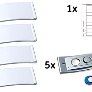 AVERY Zweckform Badge, 70 x 30 mm, set de 5, argent