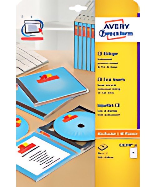 AVERY Zweckform Jaquette CD pour Jewel Case, blanc
