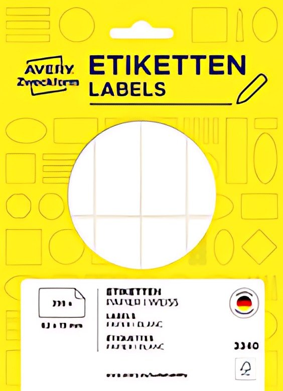 AVERY Zweckform Etiquette multi-usage, 13 x 8 mm, blanc