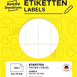 AVERY Zweckform Etiquette multi-usage, 38 x 24 mm, blanc