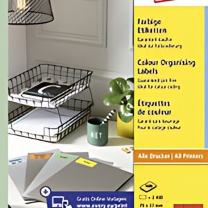 AVERY Zweckform Etiquette universelle, 210 x 297 mm, bleu
