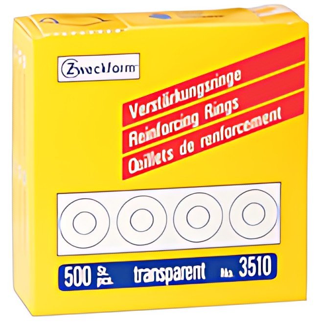 AVERY Zweckform Oeillets de renfort 13 mm, transparent