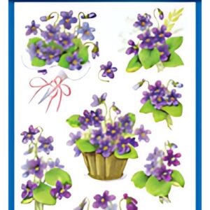 ZDesign CREATIVE Sticker "violettes"
