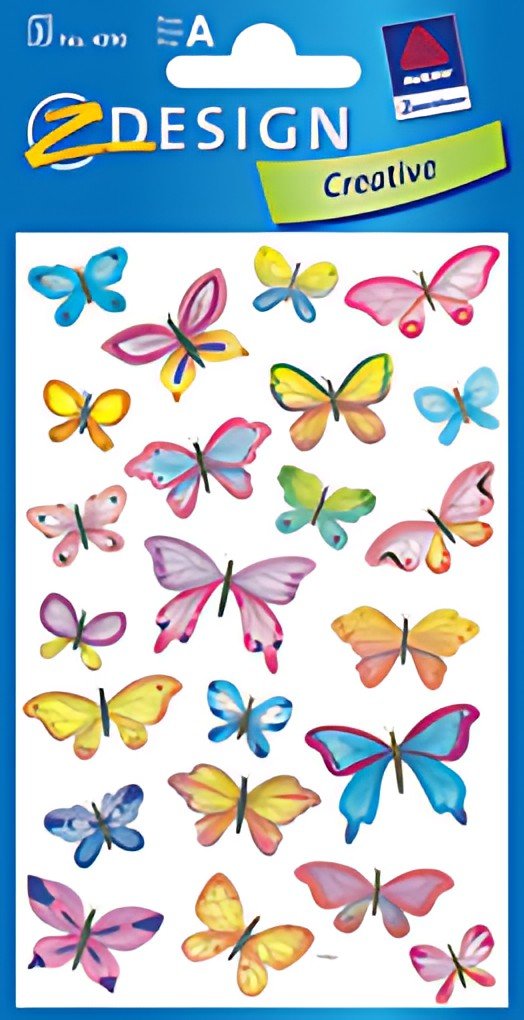 AVERY Zweckform Sticker ZDesign "papillons"