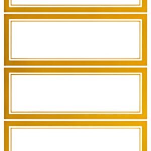 ZDesign HOME Étiquette, cadre doré, 70 x 21 mm