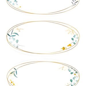ZDesign HOME Étiquette, cadre ornementé, ovale