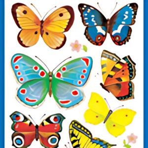 AVERY Zweckform Sticker ZDesign "papillons"