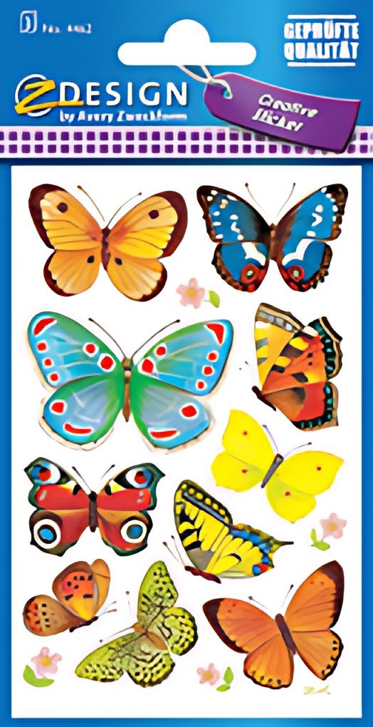 AVERY Zweckform Sticker ZDesign "papillons"
