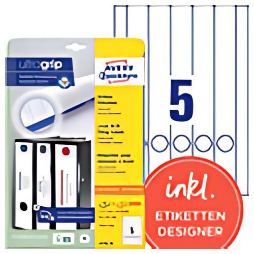 AVERY Zweckform Etiquette pour dos de classeur, 38 x 297 mm