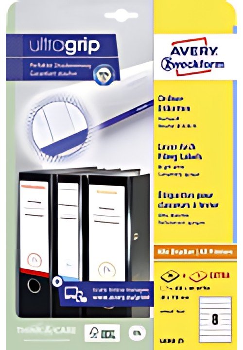 AVERY Zweckform Etiquette pour dos de classeur, 38 x 192 mm