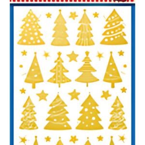 AVERY Zweckform ZDesign Stickers de Nöel "Arbres de Noël"