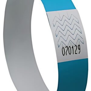 AVERY Bracelet imprimable, 256 x 19 mm, bleu fluo