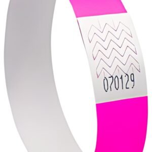 AVERY Bracelet imprimable, 256 x 19 mm, rose fluo