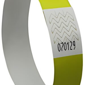 AVERY Bracelet imprimable, 256 x 19 mm, jaune fluo