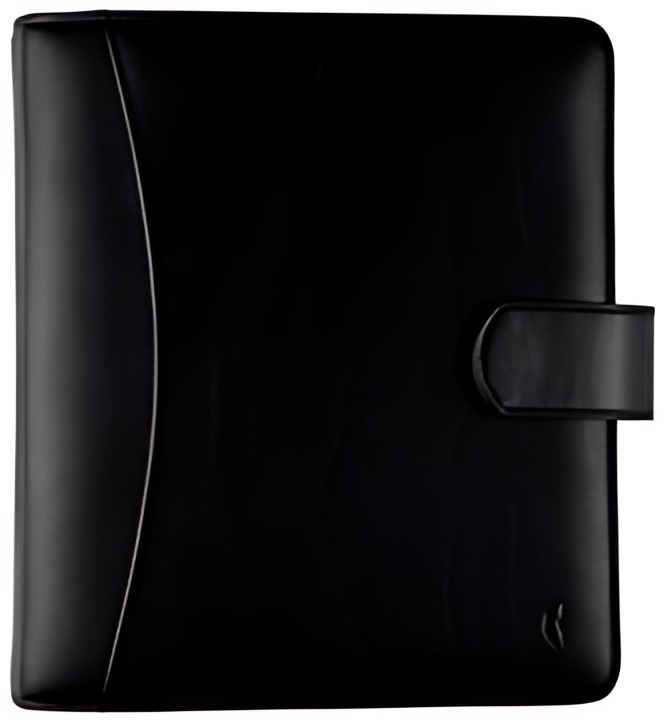 CHRONOPLAN Terminplaner "Standard A5 Compact", schwarz