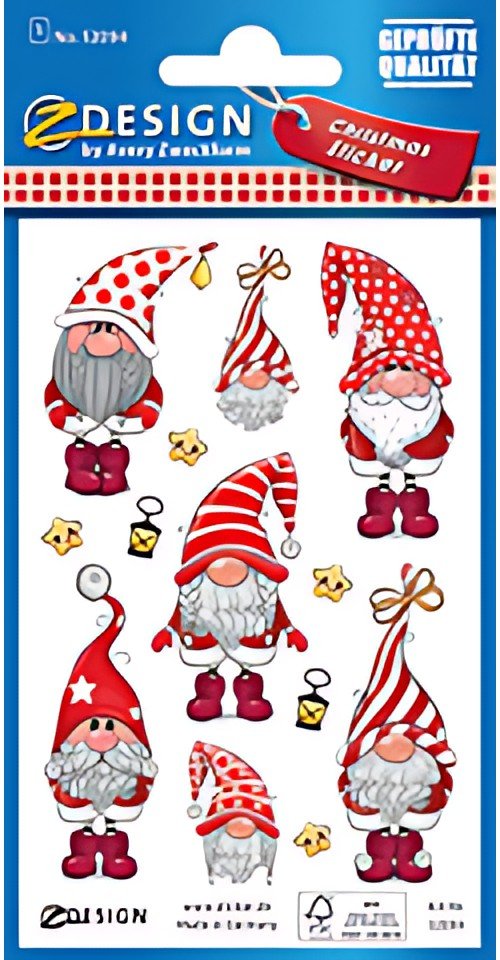 AVERY Zweckform ZDesign Sticker de Noel "Lutin"
