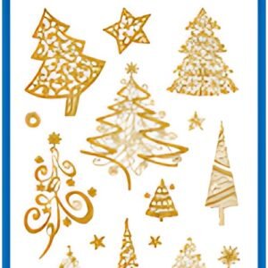 AVERY Zweckform ZDesign Stickers de Noël "Arbres"