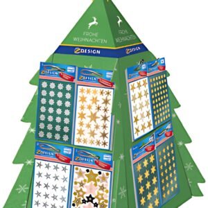 AVERY Zweckform ZDesign Stickers de Noël dans un présentoir