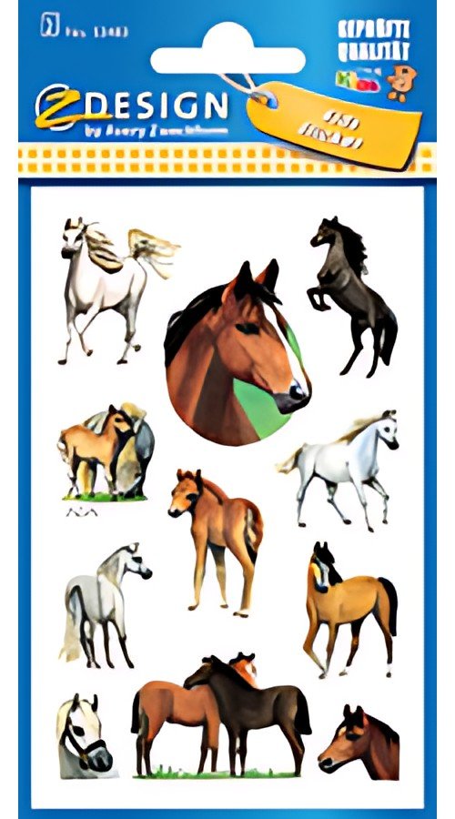 AVERY Zweckform Sticker ZDesign KIDS "Cheval", scintillant
