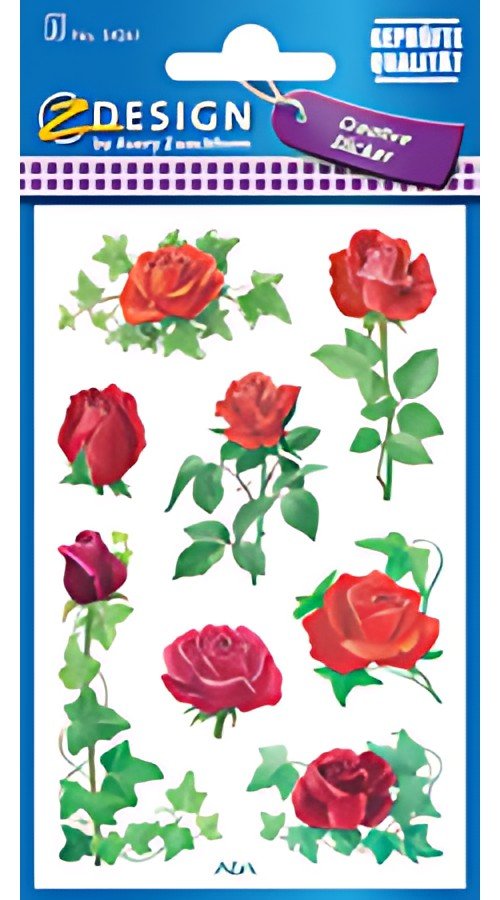ZDesign CREATIVE Sticker "lierre de roses"