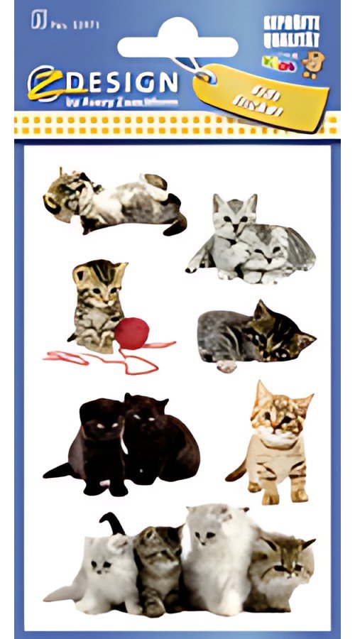 ZDesign KIDS Sticker "chatons", coloré