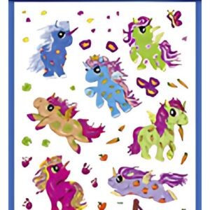 ZDesign KIDS Sticker glitter "licorne", coloré