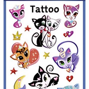 ZDesign KIDS Tatouage enfants "chats", coloré