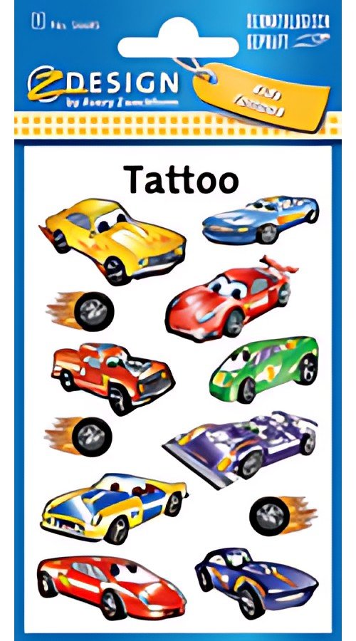 ZDesign KIDS Tatouages "automobiles"