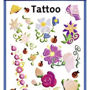 ZDesign KIDS Tatouages "fleurs", coloré