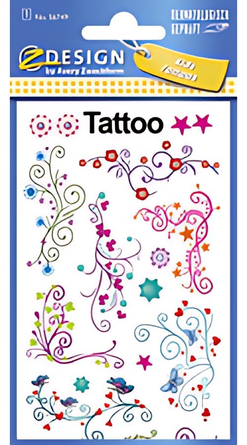 ZDesign KIDS Tatouages "sarments", coloré