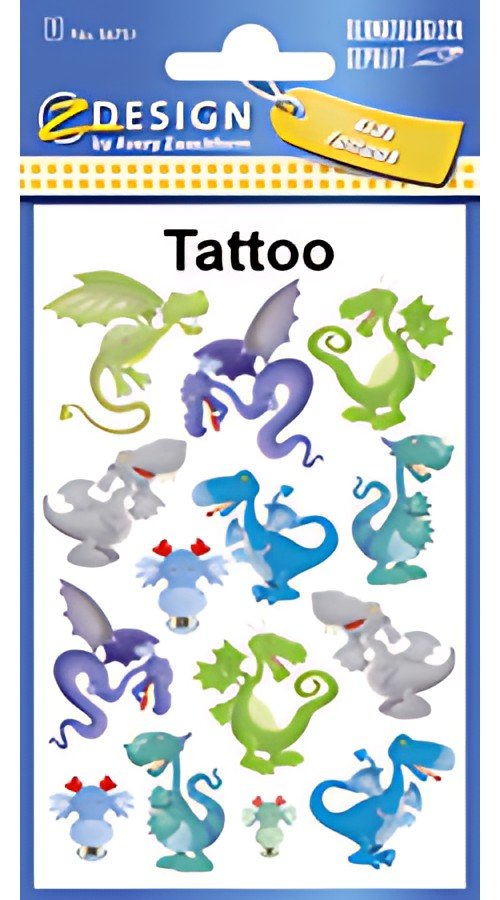 ZDesign KIDS Tatouages "dragons", coloré